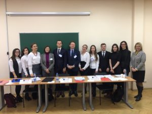Студенты Факультету міжнародних відносин НАУ взяли участь у міжнародних судових дебатах Price Media Law Moot Court Competition.