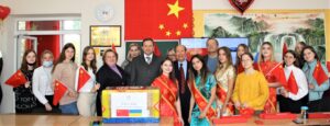 (Українська) Факультет міжнародних відносин отримав благодійну допомогу від китайських партнерів