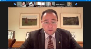 Онлайн-зустріч з Надзвичайним і Повноважним Послом України в Японії Сергієм Корсунським
