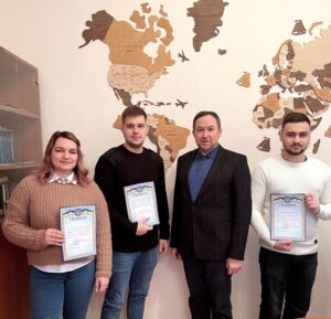 (Українська) Нагородження подяками декана студентів ФМВ
