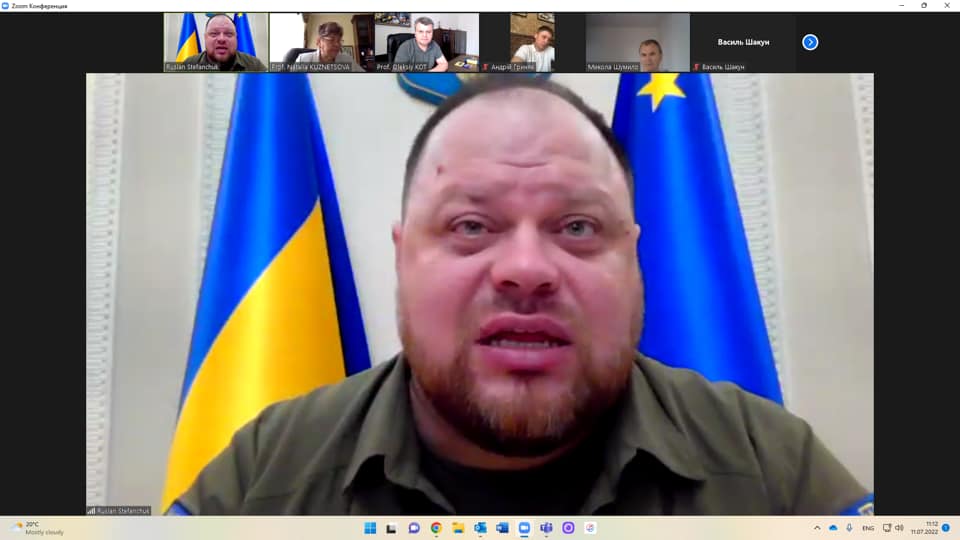 Декан ФМВ взяв участь у засіданні Науково-консультативної ради при Голові Верховної Ради України