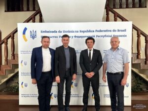Декан Юрій Волошин відвідав Посольство України в Бразилії