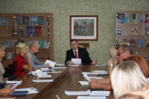 (Українська) Відбулося засідання Вченої ради Факультету міжнародних відносин