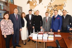 (Українська) НАУ відвідав Надзвичайний і Повноважний Посол Республіки Молдова в Україні Валеріу Ківерь
