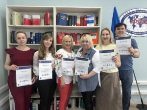 (Українська) Викладачі ФМВ пройшли  міжнародне стажування «Цифрове майбутнє: Змішане навчання»